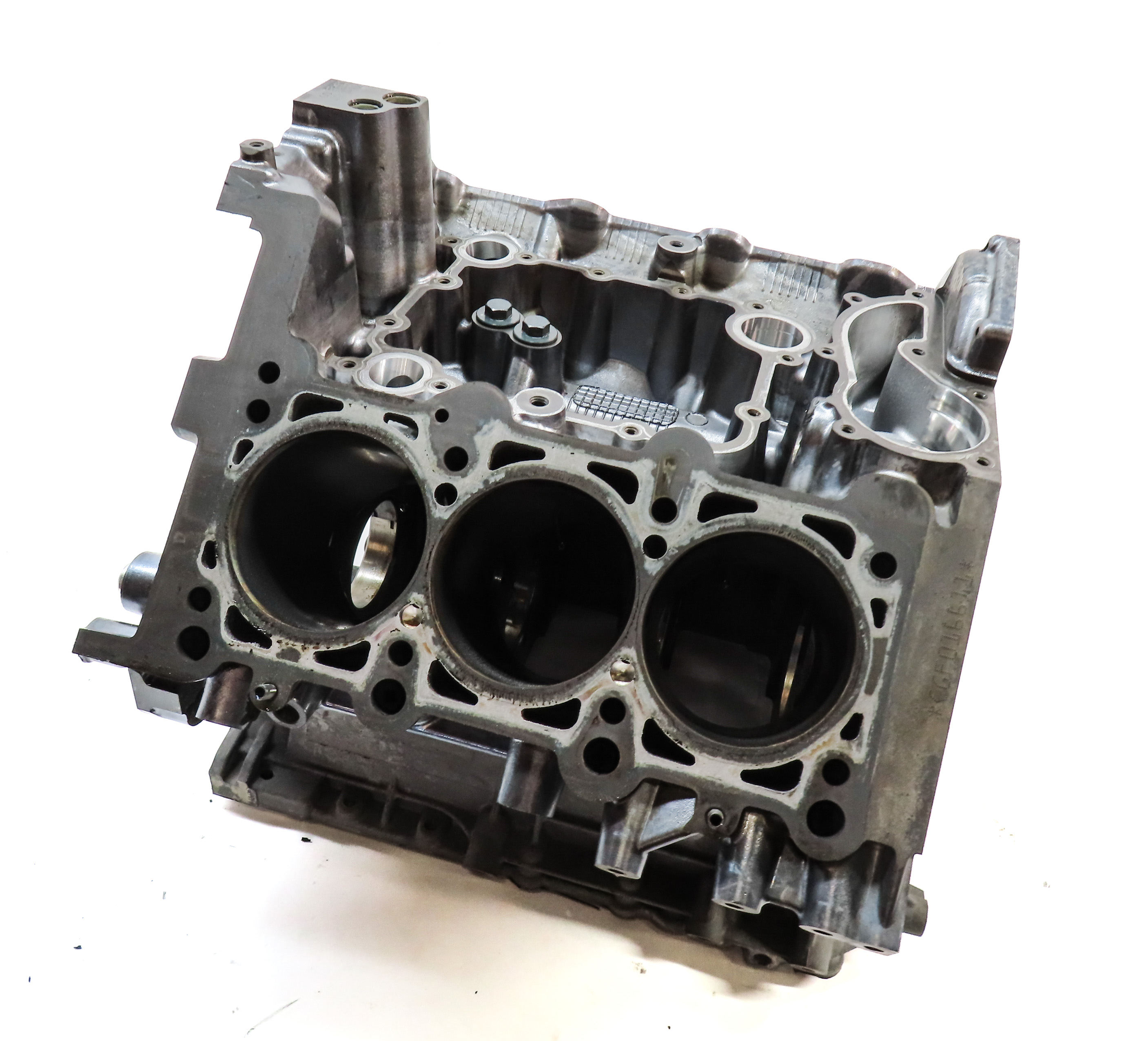11-18 PORSCHE CAYENNE PANAMERA 958 970 GAS HYBRID 3.0L ENGINE CYLINDER BLOCK — exact item pictured